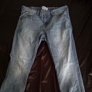 Denim&Co Women's Light Blue Straight Leg Jeans